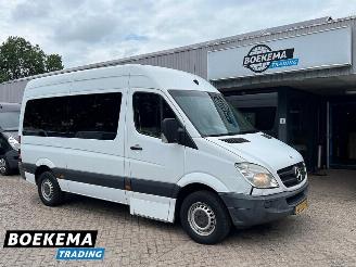 krockskadad bil bedrijf Mercedes Sprinter 313 2.2 CDI 366 Rolstoelbus 9-Persoons Airco 6-Hand 2012/3