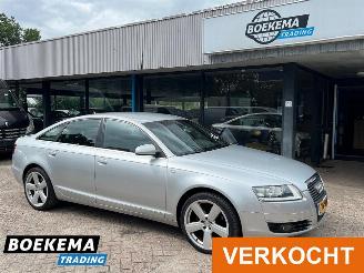 skadebil auto Audi A6 Limousine 2.4 V6 177PK Pro Line Automaat Navigatie Climate Cruise 2006/2