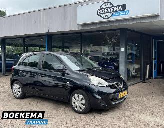 skadebil auto Nissan Micra 1.2 Acenta Airco Cruise Elektrische ramen 2017/3