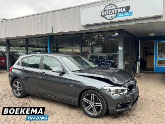 krockskadad bil auto BMW 1-serie 118i High-Ex Sport Automaat Navi Stroelverwarming Cruise Clima 2017/5