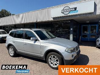 skadebil auto BMW X3 2.0i Executive Leer Stoelverwarming Clima Cruise 2007/8