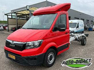 krockskadad bil bedrijf MAN TGE 35 2.0 103 kW Lang Airco 2021/5