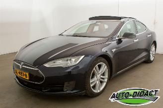 Voiture accidenté Tesla Model S 85 Base Automaat Clima Navi Camera 2015/6