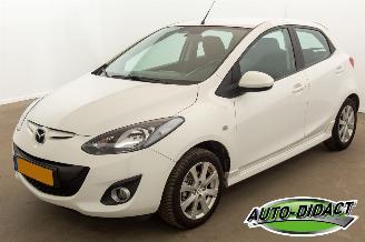 krockskadad bil auto Mazda 2 1.3 BIFUEL Benzine-LPG Airco GT-M Line 2011/10