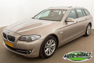 škoda osobní automobily BMW 5-serie 523i Automaat 1e eigenaar Pano Leder Navi High Executive 2012/2