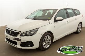 krockskadad bil auto Peugeot 308 SW 1.5 HDI Automaat Clima Navi Active 2018/7