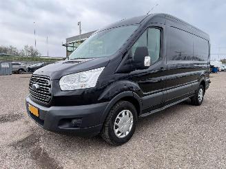 krockskadad bil bedrijf Ford Transit 350 2.2 TDCI L3H2 Airco Trend 2016/2