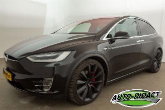 Vaurioauto  passenger cars Tesla Model X 90D Base 6p. 90kWh Leder 2017/8
