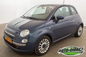 uszkodzony samochody osobowe Fiat 500 0.9 TwinAir Pano Airco Lounge 2013/12