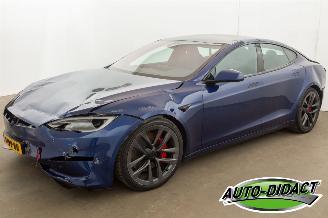 Voiture accidenté Tesla Model S Plaid AWD 932 kW 75.431 km NAP 2023/5