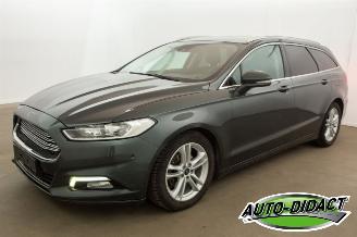 skadebil auto Ford Mondeo 2.0 TDCi Automaat Navi Camera Clima Leder Titanium 2016/8
