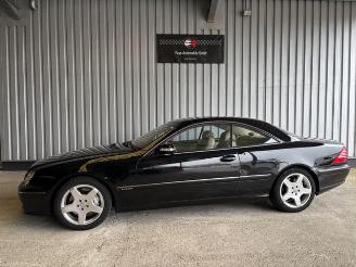 krockskadad bil auto Mercedes Cl-klasse 600 Coupe V12 Schiebedach / Soft-ose 2003/10