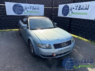 demontáž osobní automobily Audi A4 A4 Cabriolet (B6), Cabrio, 2002 / 2005 1.8 T 20V 2004/7