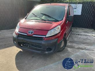 Uttjänta bilar auto Toyota ProAce ProAce (MDX), Van, 2013 / 2016 1.6 D4-D 2015/3
