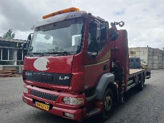 Unfall Kfz LKW DAF LF 220 Hiab Kraan 2002/10