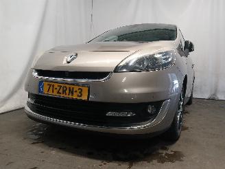 krockskadad bil auto Renault Scenic Scénic III (JZ) MPV 1.2 16V TCe 115 Energy (H5F-400(H5F-A4)) [85kW] =
 (04-2012/09-2016) 2013/1
