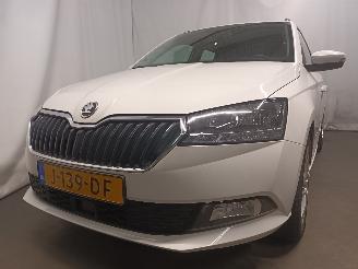 krockskadad bil auto Skoda Fabia Fabia III Combi (NJ5) Combi 5-drs 1.0 TSI 12V (DKLD) [70kW]  (08-2014/=
12-2022) 2020/7