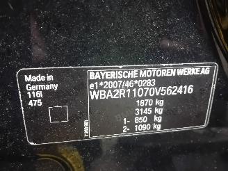 BMW 1-serie 1 serie (F20) Hatchback 5-drs 116i 1.5 12V (B38-B15A) [80kW]  (03-2015=
/06-2019) picture 6