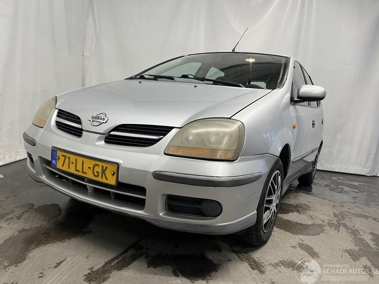 Nissan Almera Almera Tino (V10M) MPV 1.8 16V (QG18DE) [84kW]  (08-2000/02-2006)