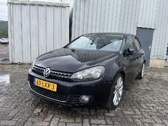 krockskadad bil auto Volkswagen Golf Golf VI (5K1) Hatchback 1.4 TSI 122 16V (CAXA(Euro 5)) [90kW]  (10-200=
8/11-2012) 2010/7