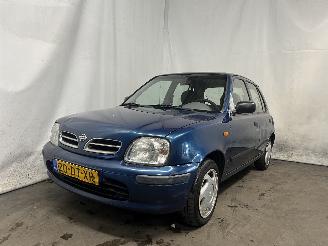 krockskadad bil auto Nissan Micra Micra (K11) Hatchback 1.3 LX,SLX 16V (CG13DE) [55kW]  (08-1992/09-2000=
) 1999/12
