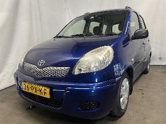 Voiture accidenté Toyota Yaris Yaris Verso (P2) MPV 1.3 16V (2NZFE) [62kW]  (11-2002/09-2005) 2005/2