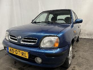 Vaurioauto  passenger cars Nissan Micra Micra (K11) Hatchback 1.3 LX,SLX 16V (CG13DE) [55kW]  (08-1992/09-2000=
) 2000/1