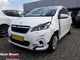 damaged passenger cars Peugeot 108 1.0 e-VTi Active Airco 5drs 2021/8