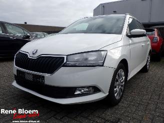 skadebil auto Skoda Fabia Combi 1.0 TSI Ambition Navi 95pk 2022/10