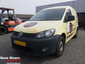 krockskadad bil bedrijf Volkswagen Caddy 1.6 TDI Baseline Airco Schuifdeur 2014/1