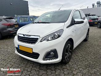 damaged passenger cars Peugeot 108 1.0 E-VTI Style 72pk 5drs 2020/9