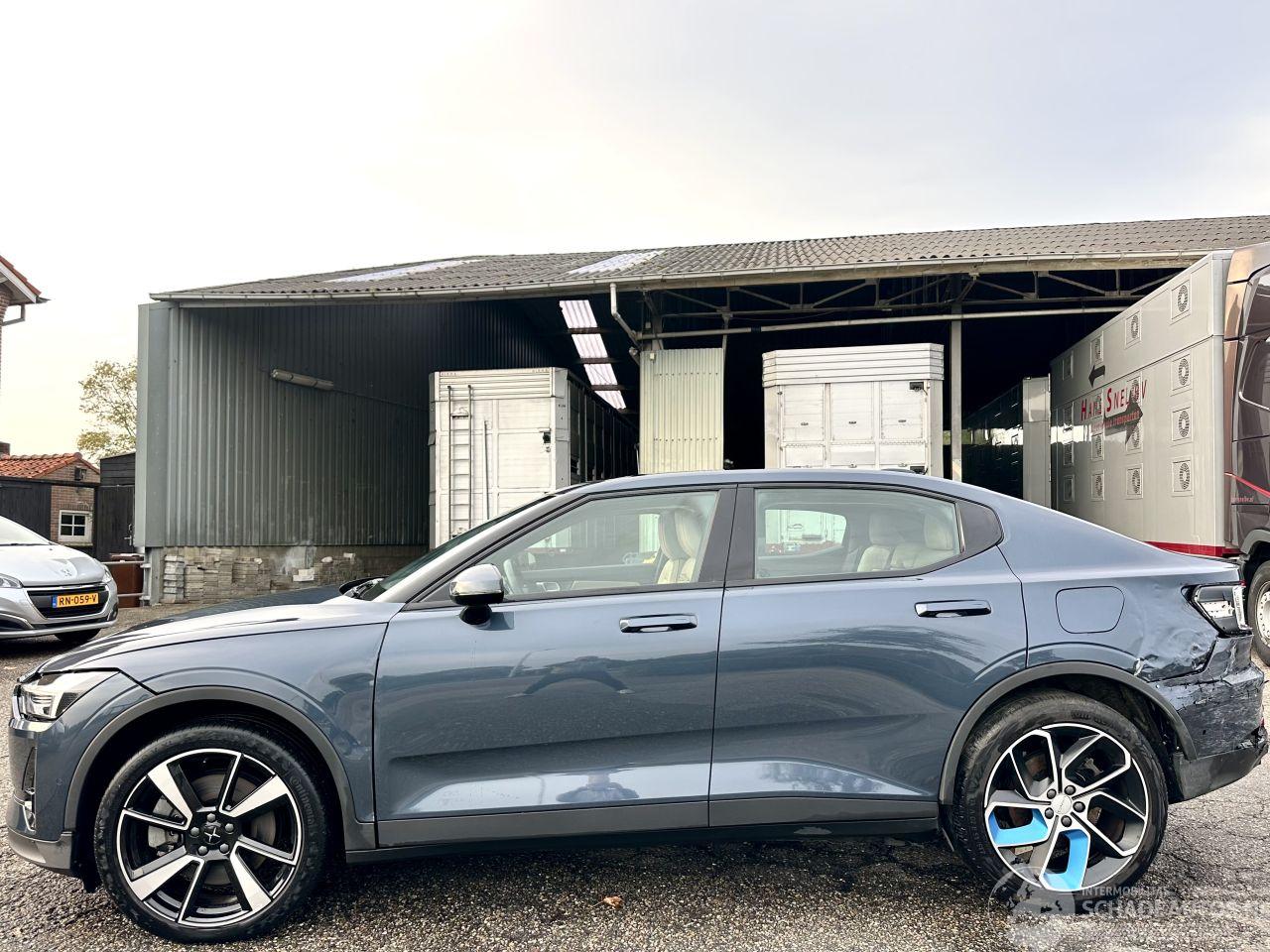 Polestar 2 Gereserveerd Long Range Single Motor 78kwh 231pk aut - pano - leer - 360cam - harman/k - stoelkoeling - stuurverw - stoelverw v+a