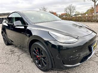 Tesla Model Y Long Range RWD 75kWh 351pk aut - pano - leer - carbon - 360cam - stoelverw v+a - multimedia achter - full self driving picture 4