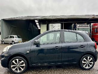 skadebil auto Nissan Micra 1.2i 80pk Connect Edition 5drs - navi - clima - cruise - pdc v+a - licht + regensensor - gebruikerssporen 2014/3