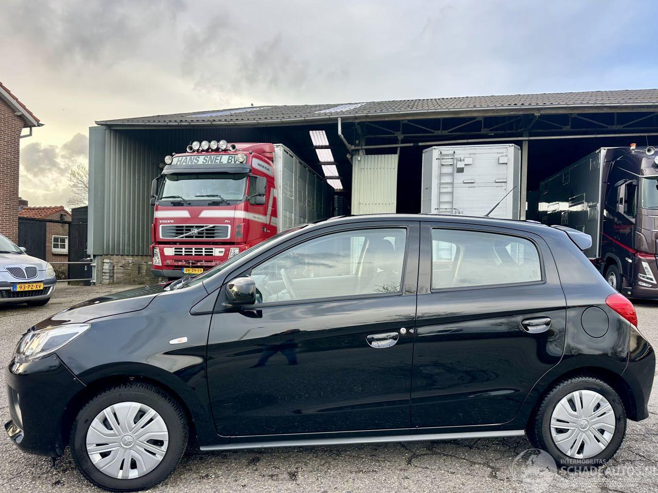 Mitsubishi Space-star 1.2i 71pk Connect+ 5drs - nap - airco - elektr pakket - touchscreen - dab - bleutooth - 8 jaar garantie