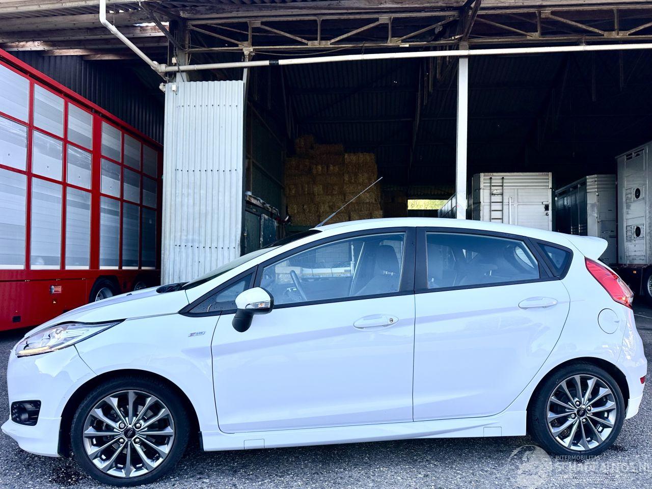 Ford Fiesta 1.0T EcoBoost ST-Line 5drs - nap - navi - clima + cruise - zwarte hemel - pdc - trekh - licht + regensensor