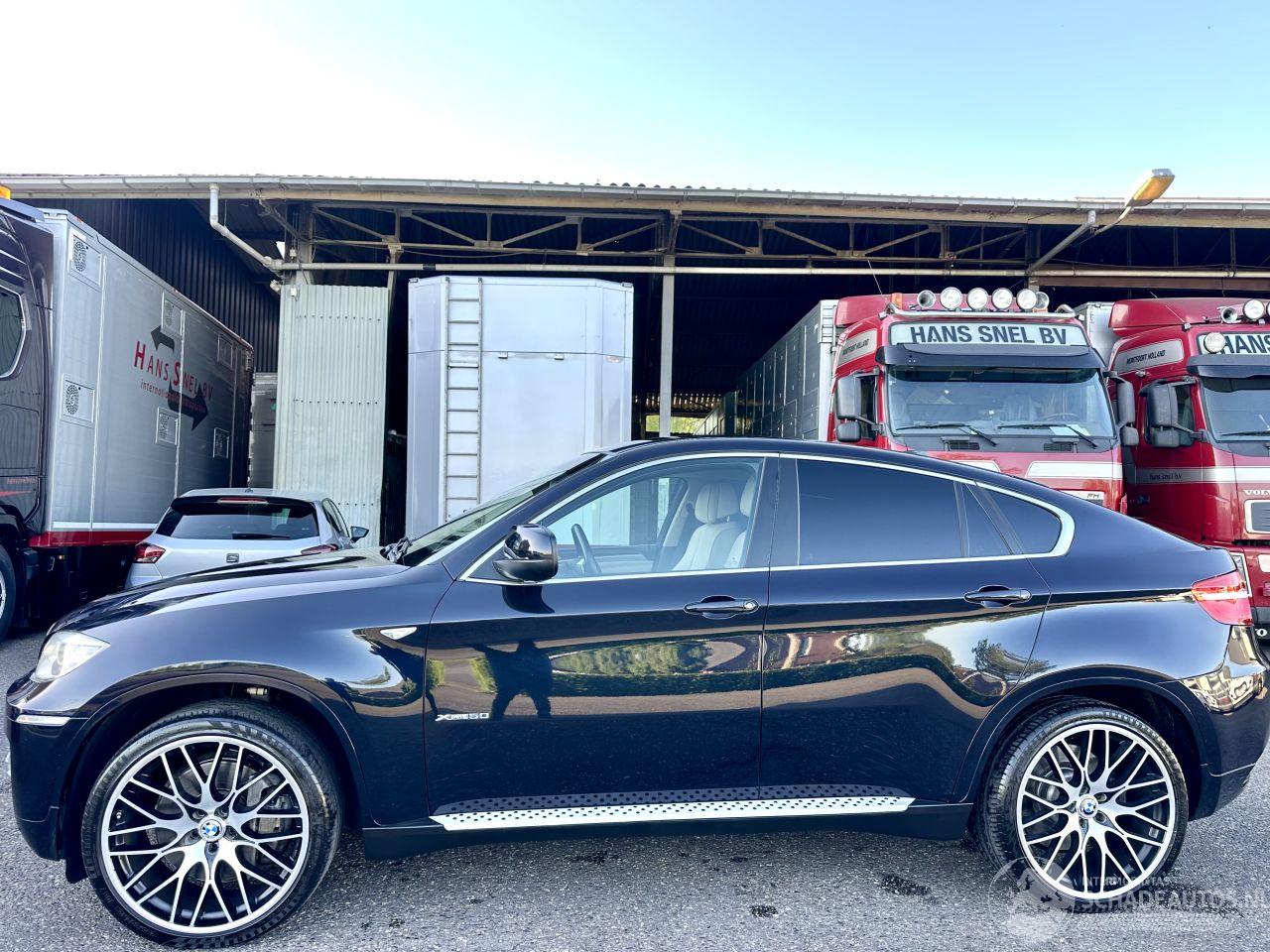 BMW X6 xDrive50i 4.4 TwinTurbo 408pk 8-traps aut + f1 Exe - facelift - hud - 22 inch - stuurverw - keyless - bijzonder netjes