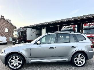 krockskadad bil auto BMW X3 3.0si 272pk 4WD aut high exe M-sport - pano - leer - stoelverw - xenon - pdc v+a - afn trekh - memory - youngtimer 2007/8