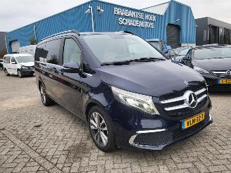 skadebil auto Mercedes V-klasse MBV-klasse 250d Lang DC Avantgarde Edition 81000KM RIJDBAAR euro 6 dg 2020/11