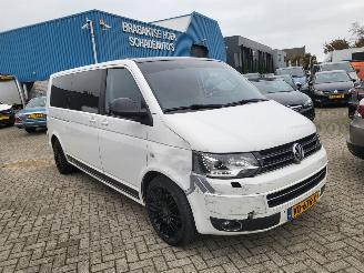 Volkswagen Transporter 2.0 TDI 103 kw AUTOMAAT LONG DC Comfortline .leer,clima,2 schuifd, 1E EIGENAAR picture 2