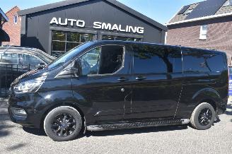 dañado vehículos comerciales Ford Transit Custom 2.0 300 Tdci L2H1 Limited DC 131Pk *Navi/Clima/Camera 2022/2
