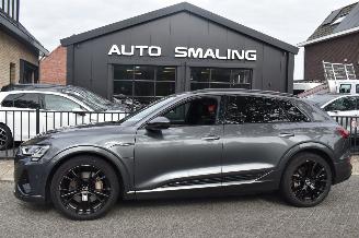 Schadeauto Audi E-tron 95Kwh 55 Quattro S Edition 408Pk 90%Soh *Navi/Clima/Camera/Stoelverwarming 2021/12