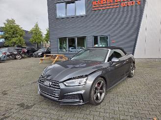 damaged passenger cars Audi A5 140kw 2.0 Ltr / CABRIO S-LINE 2018/5