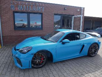 Unfallwagen Porsche 718 Cayman GT4 ALCANTARA 309 KW MIAMIBLAUW 2020/8