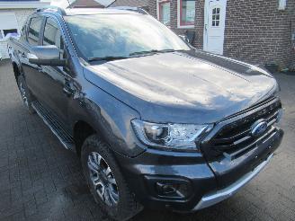 skadebil auto Ford Ranger 2.0D 212Pk Aut. 4x4 WildTrak  Leer Navi StoelVerwarming Keyless-Go Camera..... 2023/1