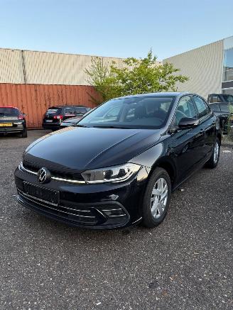 Voiture accidenté Volkswagen Polo 1.0 TSI Highline LED virtual cockpit 2021/12