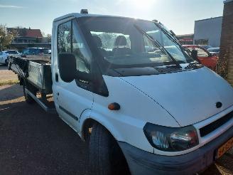 skadebil bedrijf Ford Transit 350 L 2.4 TDdi met lange laadbak 2001/10