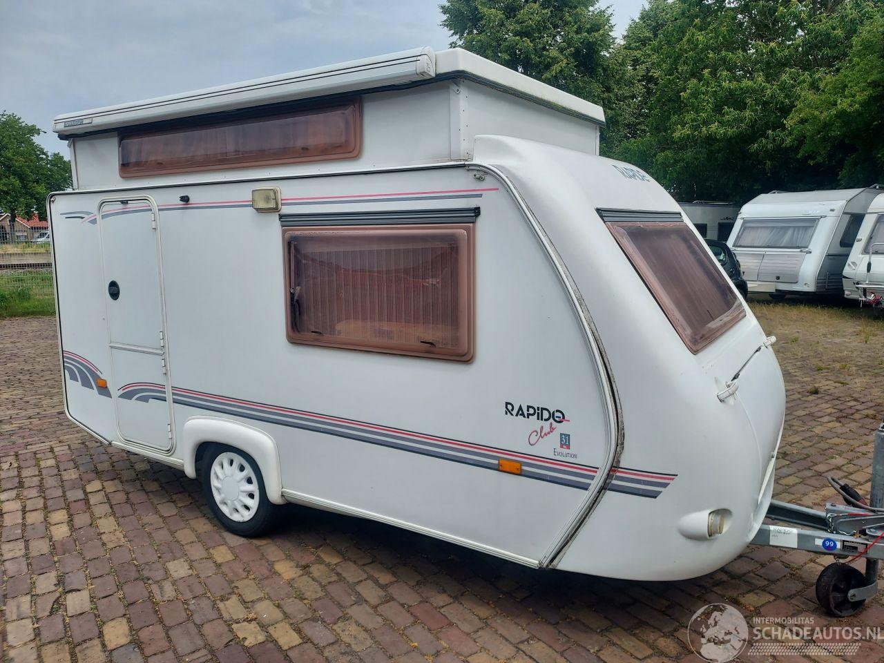 Rapido  Club evolution 31 + Voortent