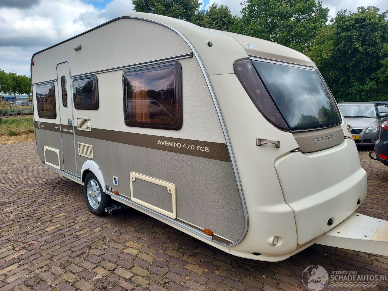 Avento  Gran Turismo 470TCB Airco Schotel Enkele bedden Mover Voortent