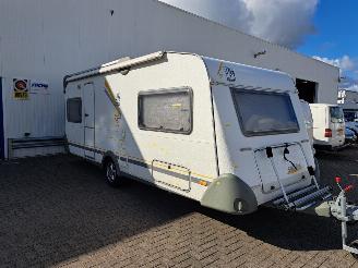krockskadad bil caravan Knaus  Suwind 550 TK Stapelbed+Luifel 2001/7